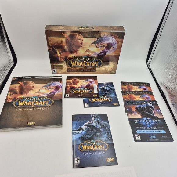 NEW World of Warcraft - Your Epic Quest Begins Here - PC MAC Game Set PC MAC - Picture 4 of 7